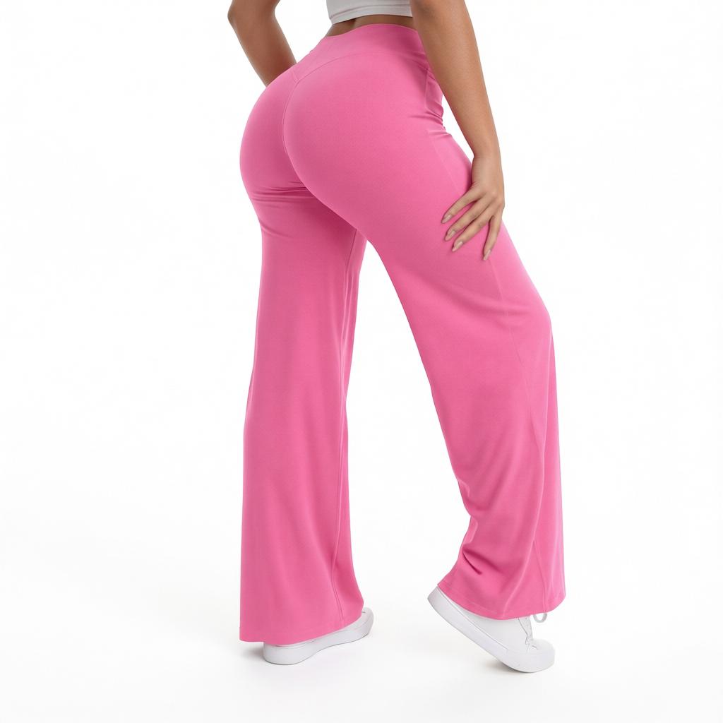 Women’s Flare Leg Yoga Pants High Waisted Wide Leg Stretch Lounge Workout