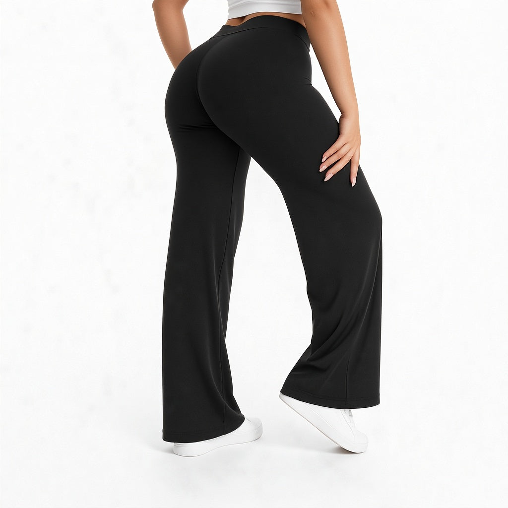 Women’s Flare Leg Yoga Pants High Waisted Wide Leg Stretch Lounge Workout