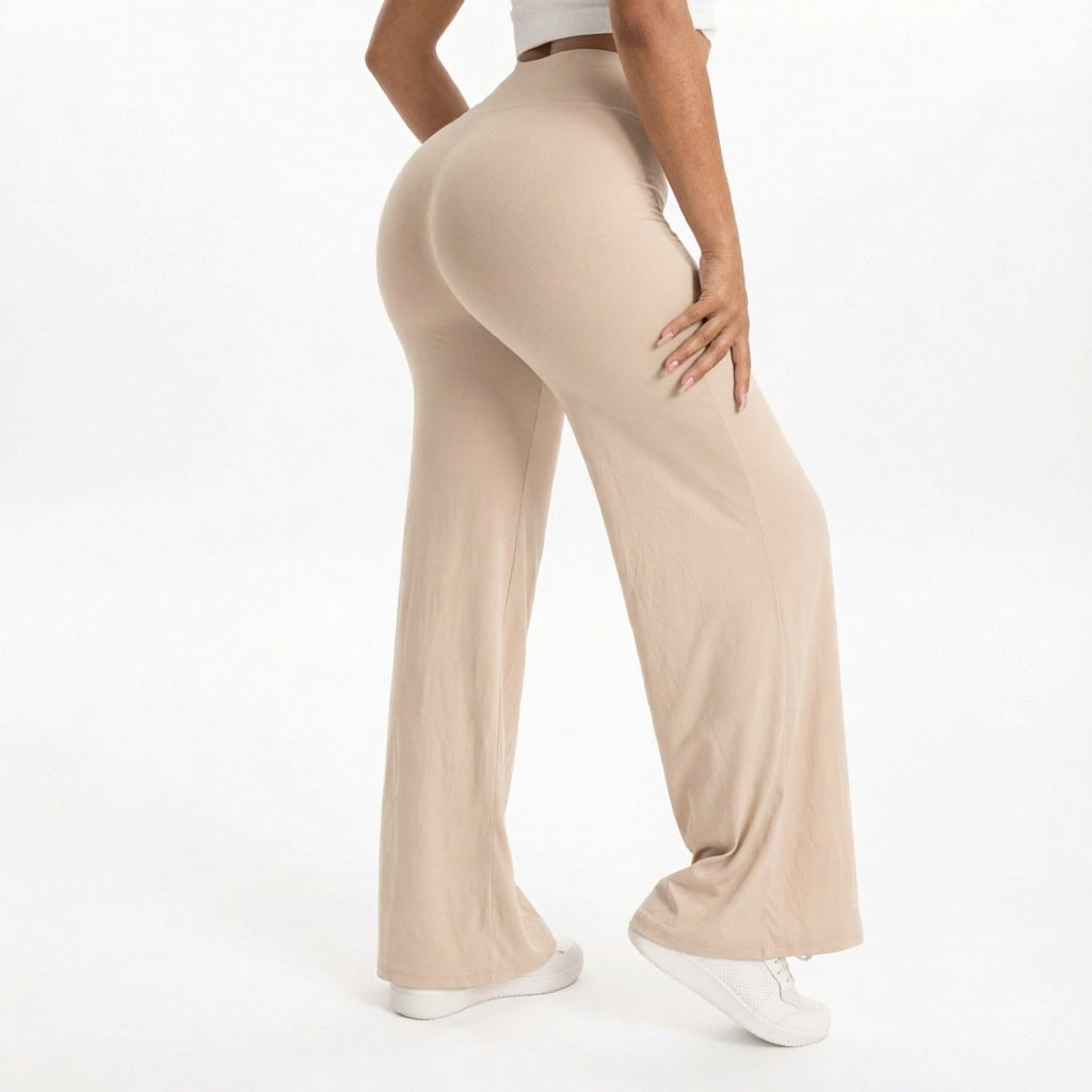 Women’s Flare Leg Yoga Pants High Waisted Wide Leg Stretch Lounge Workout