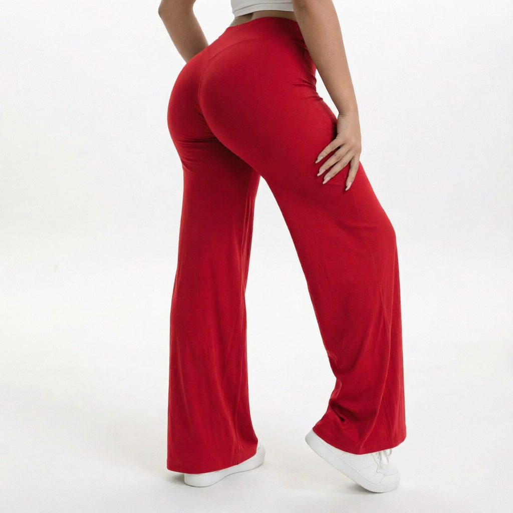 Women’s Flare Leg Yoga Pants High Waisted Wide Leg Stretch Lounge Workout