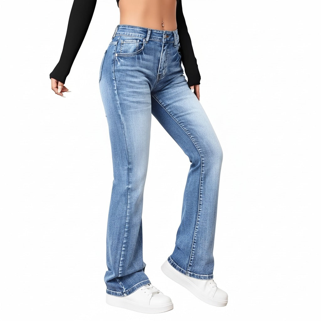 Women’s Slim Straight Fit Stretch Jeans