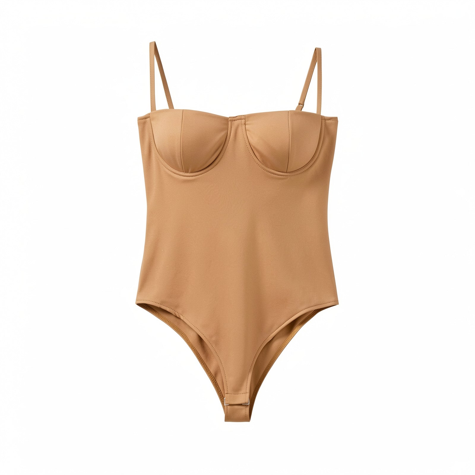 Women’s Slim Fit Spaghetti Strap Bodysuit Sexy Beachwear