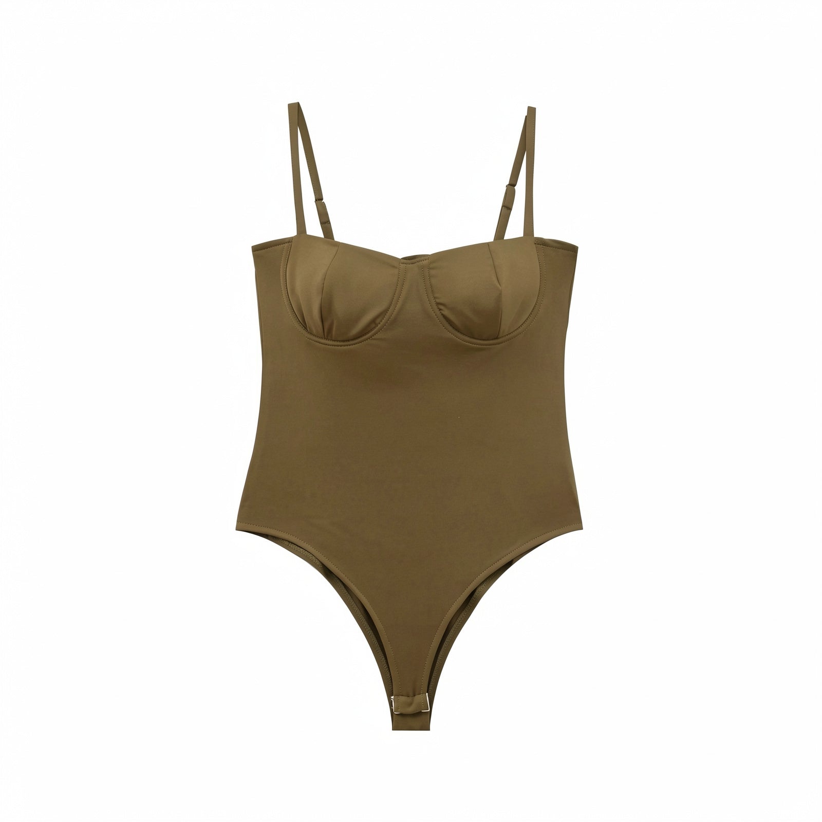Women’s Slim Fit Spaghetti Strap Bodysuit Sexy Beachwear