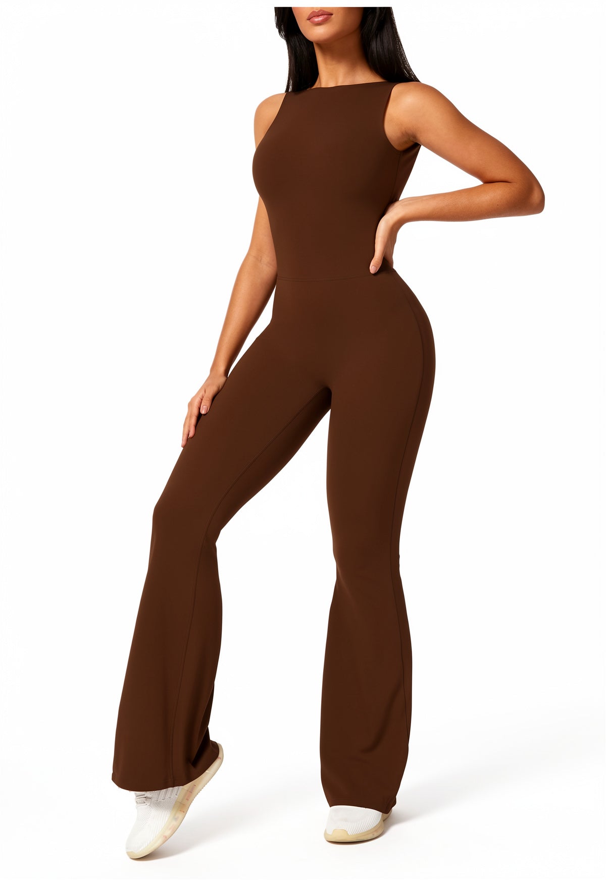 Women’s Push Up Fitness Jumpsuit Stretch Yoga Gym Romper Activewear