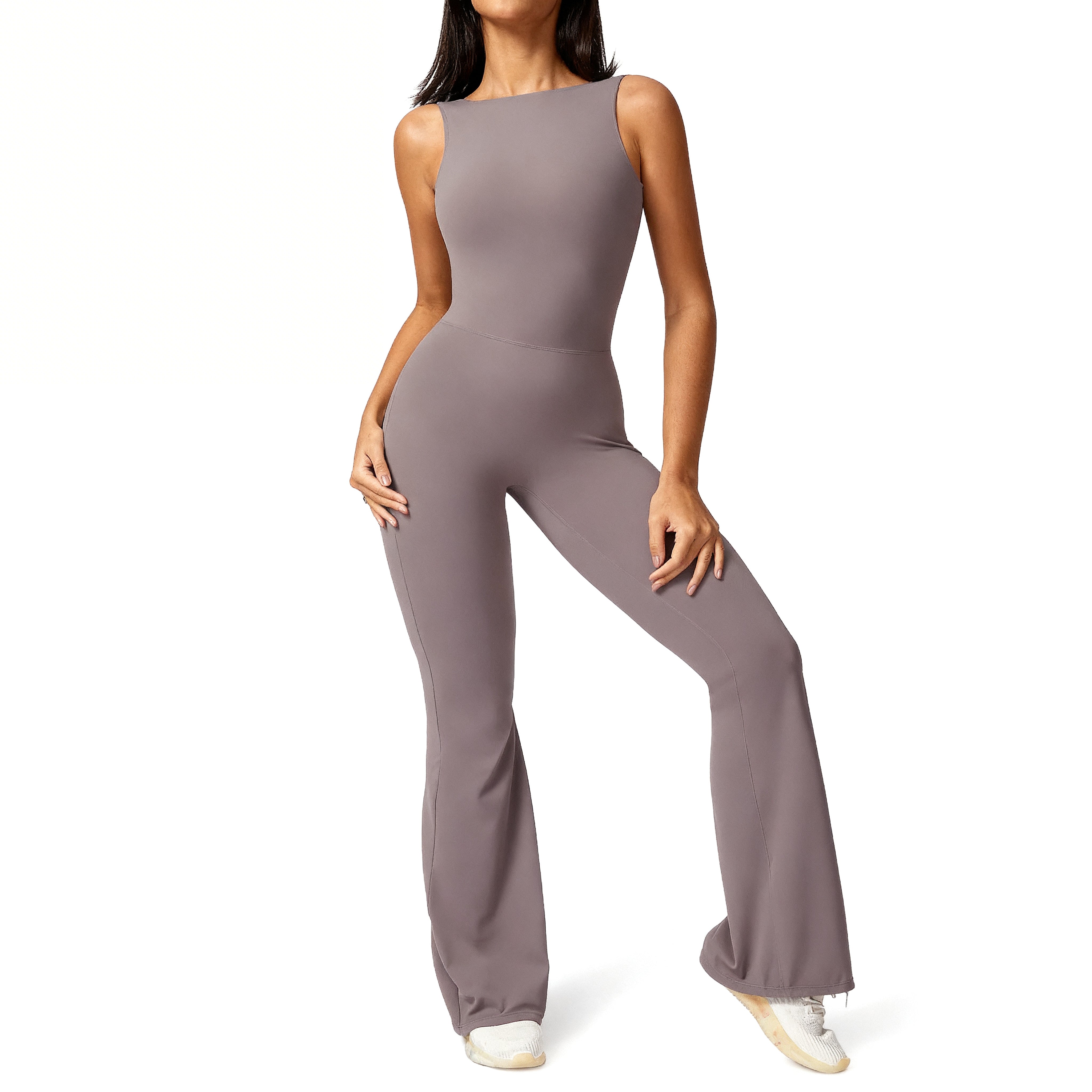 Women’s Push Up Fitness Jumpsuit Stretch Yoga Gym Romper Activewear