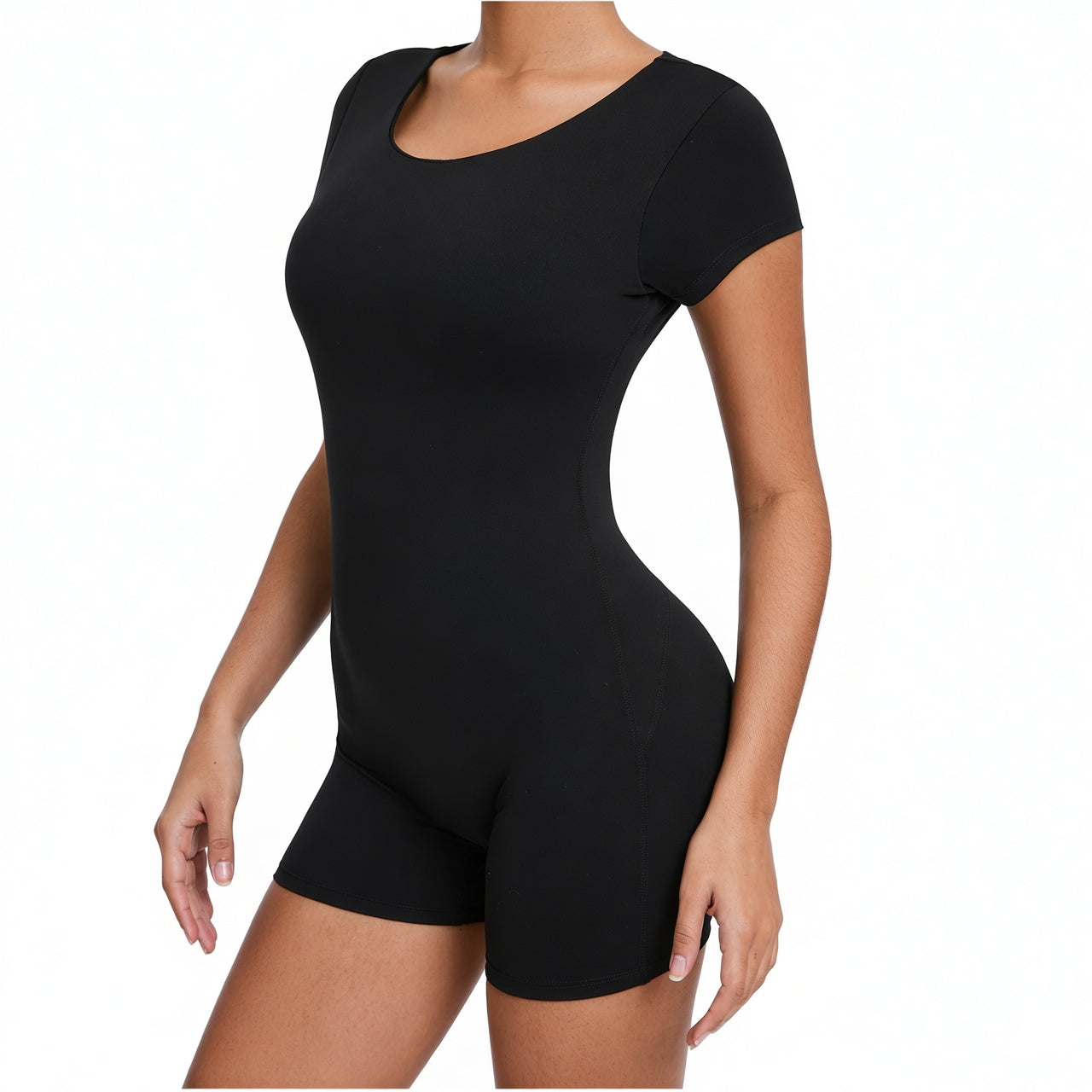 Women's Fitness Jumpsuit Sporty Padded Gym Suit