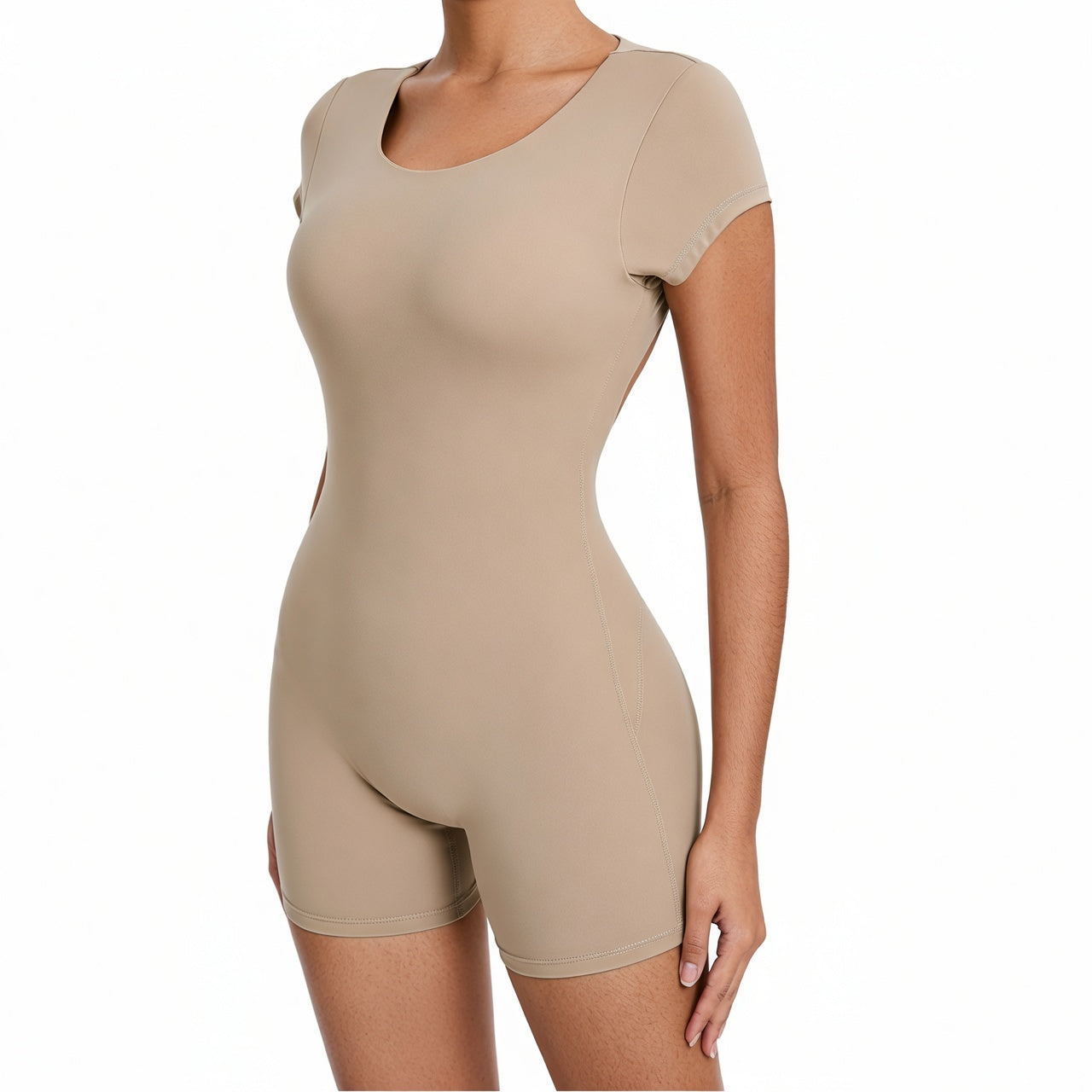 Women's Fitness Jumpsuit Sporty Padded Gym Suit