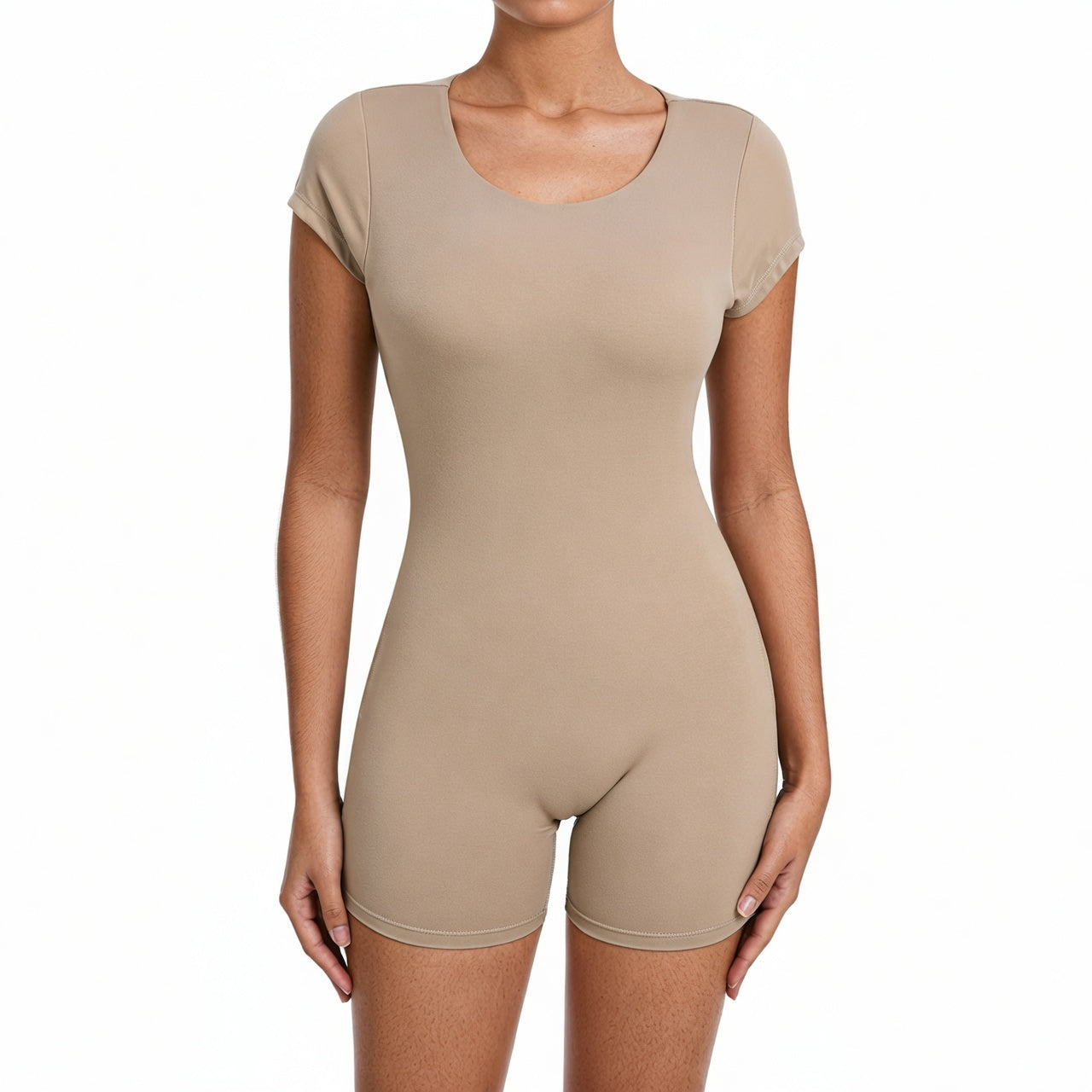 Women's Fitness Jumpsuit Sporty Padded Gym Suit